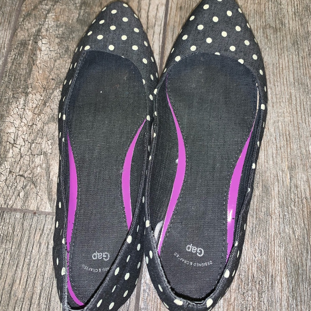 Gap Polka dot flats